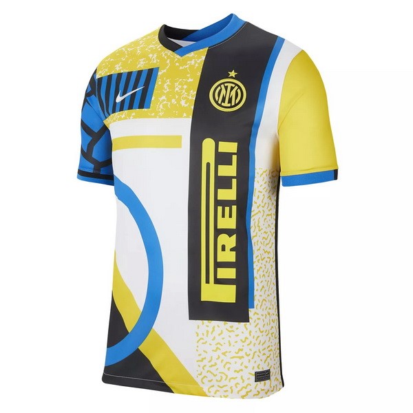 Tailandia Camiseta Inter Milan 4ª 2020-2021 Amarillo